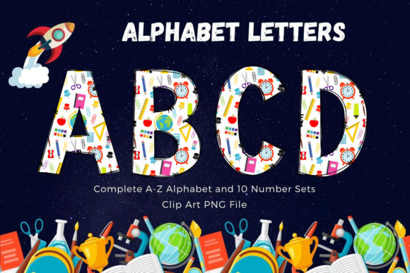Back to School Alphabet Font Stationery: A Strategic Tool for Creative and Professional Projects