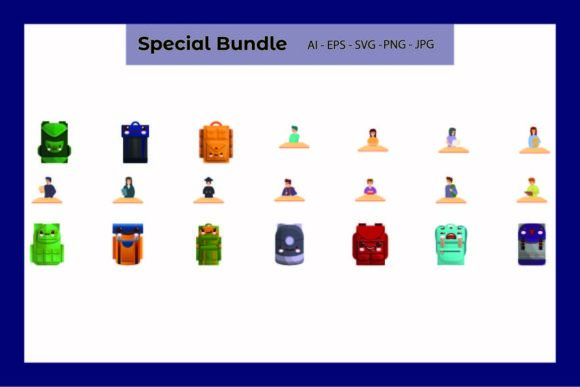 Back to School Bag and Class Activity Bundle: A Versatile Resource for Educators and Creators