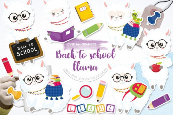 Back to School Llama: A Creative Resource for Every Project
