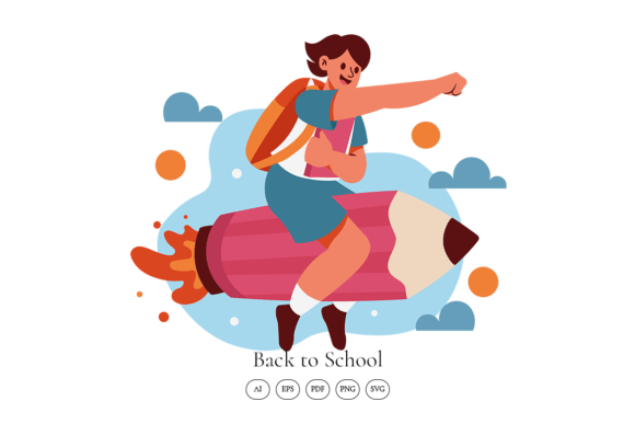 Back to School Scene Illustration: A Creative Tool for Modern Design