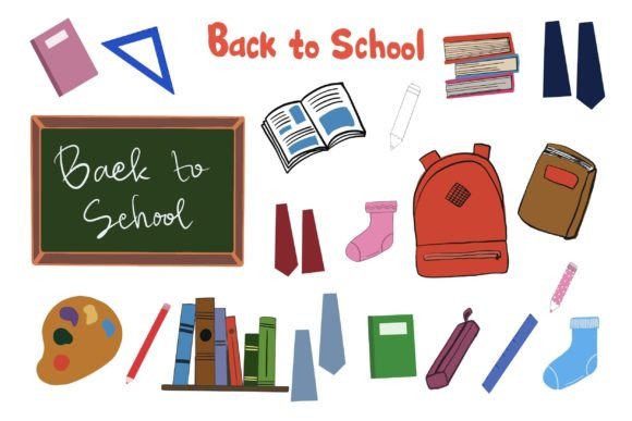 Illustration of Back to School: A Versatile Asset for Creative and Practical Use