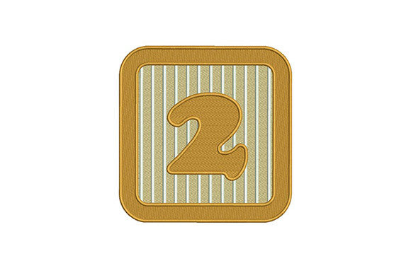 Number Two 2: A Unique Embroidery Design for All
