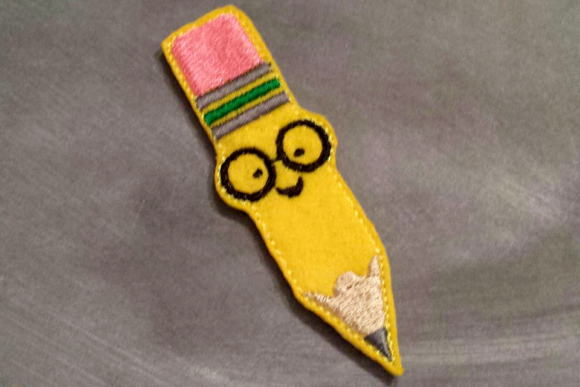 Pencil Nerd: A Creative Embroidery Design for Enthusiasts and Professionals