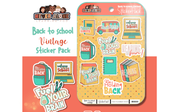 Vintage Back to School Stickers: A Nostalgic and Practical Choice for Educators and Creators